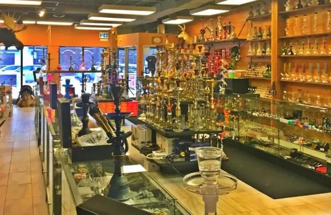Local marijuana CBD dispensary Calgary pipes bongs