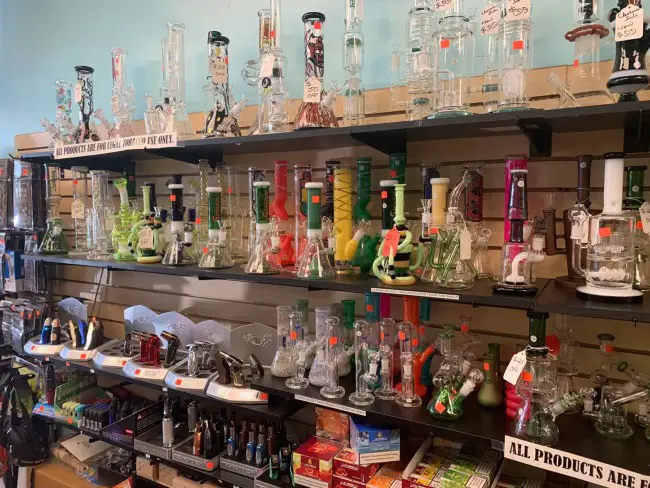 Local marijuana CBD dispensary Liverpool pipes bongs